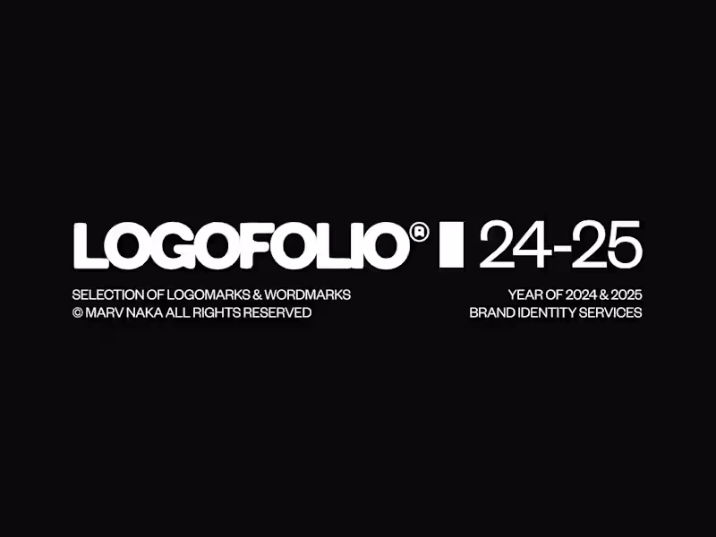 Cover image for LOGOFOLIO ©24-25 - SELECTED MARKS