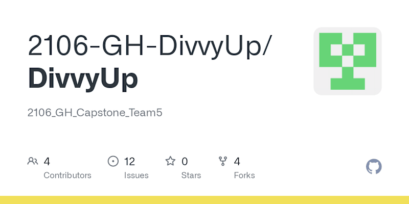 Cover image for 2106-GH-DivvyUp/DivvyUp
