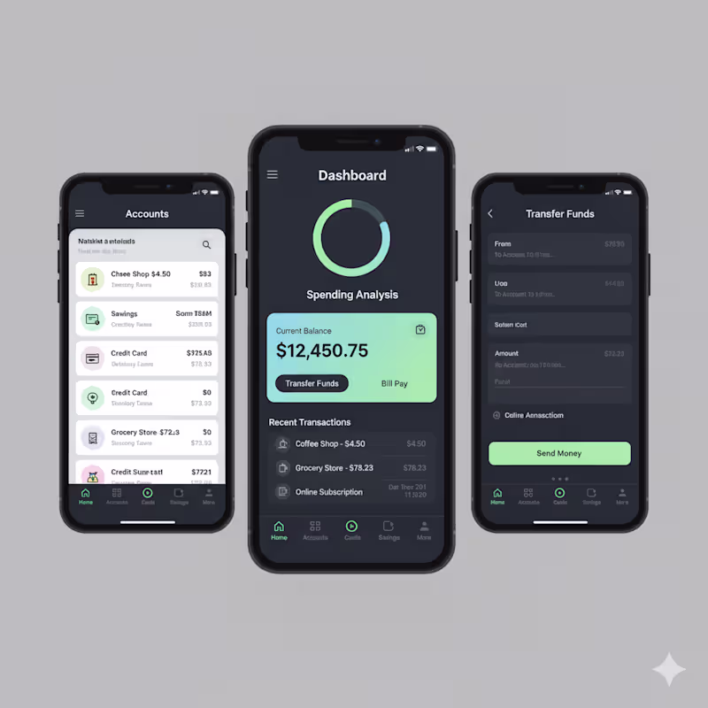 Cover image for A Bank Mobile App UI Design