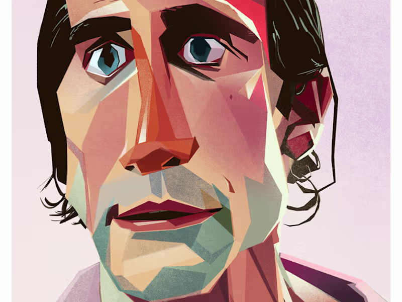 Cover image for A unique, characterful likeness for editorials and books