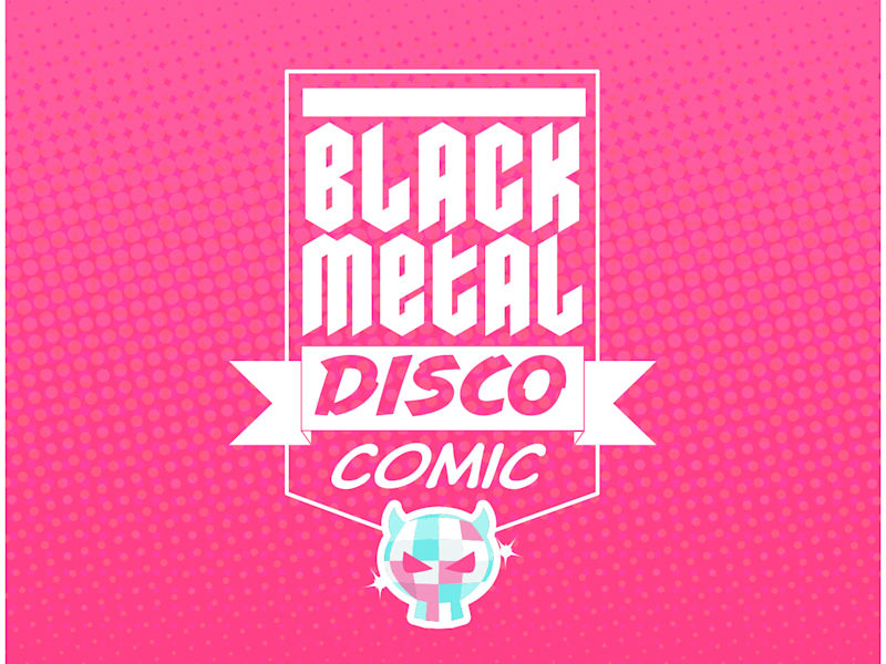Cover image for Black Metal Disco Comic