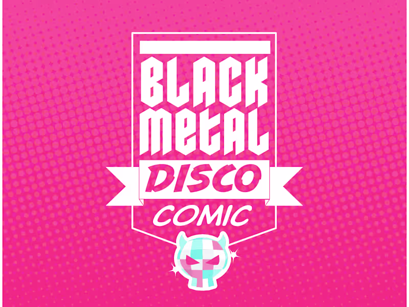Cover image for Black Metal Disco Comic