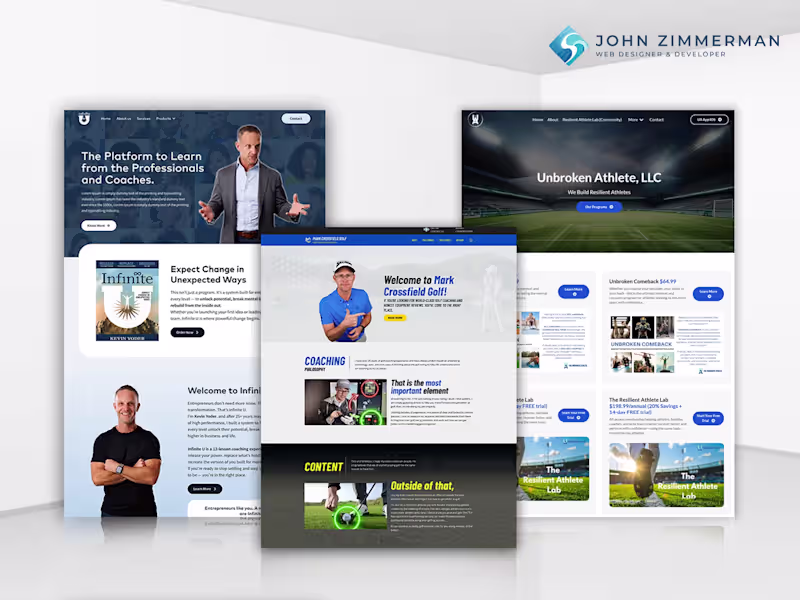 Cover image for Premium Kajabi Website Design & Digital Ecosystem Build