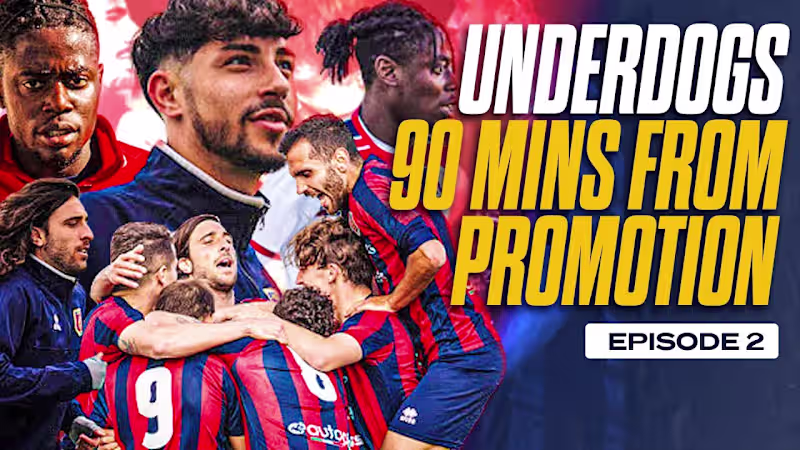 Cover image for Underdogs - Campobasso Soccer Documentary