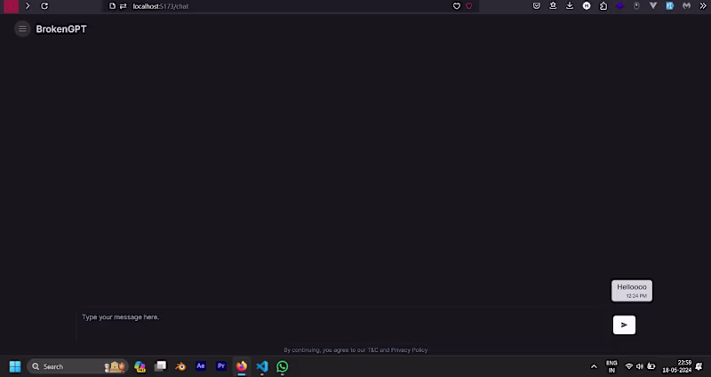 Cover image for BrokenGPT is an AI chat