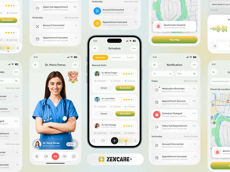 Cover image for Empowering Health Care Mobile App