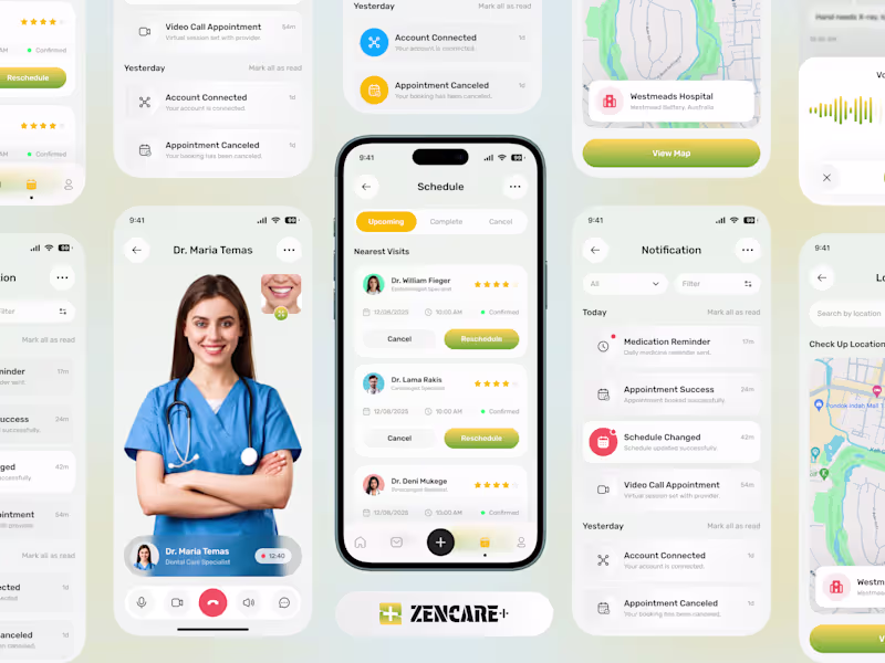 Cover image for Empowering Health Care Mobile App