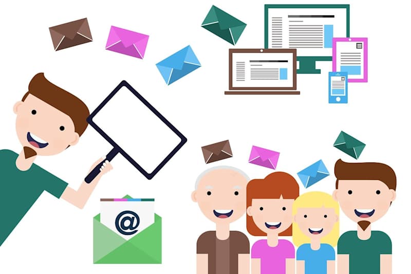 Cover image for Email newsletter content marketing (rate for 4 issues a month)