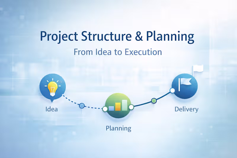 Cover image for Project Structure & Planning Setup