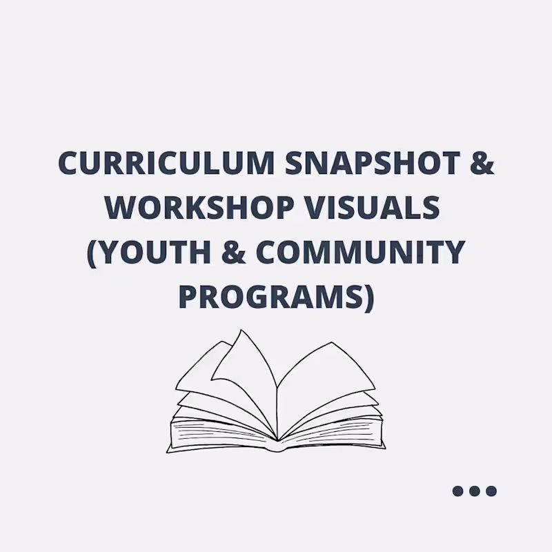 Cover image for 📚 Curriculum Snapshot & Workshop Visuals 
