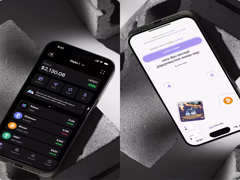 Cover image for CryptoVault - Product Design