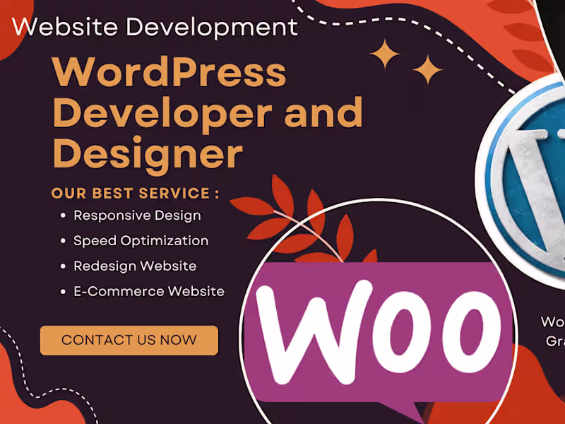 Cover image for I'm a professional WordPress deleoper and designer.