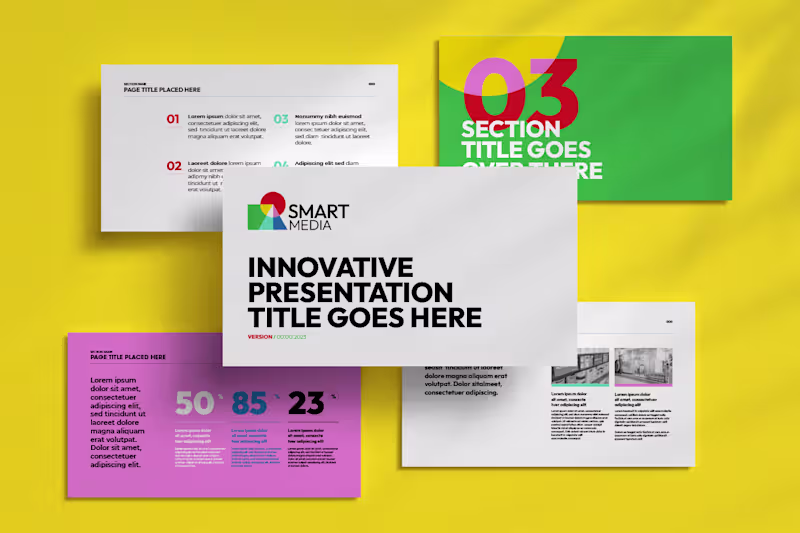 Cover image for Smart Media - Presentation Deck Template