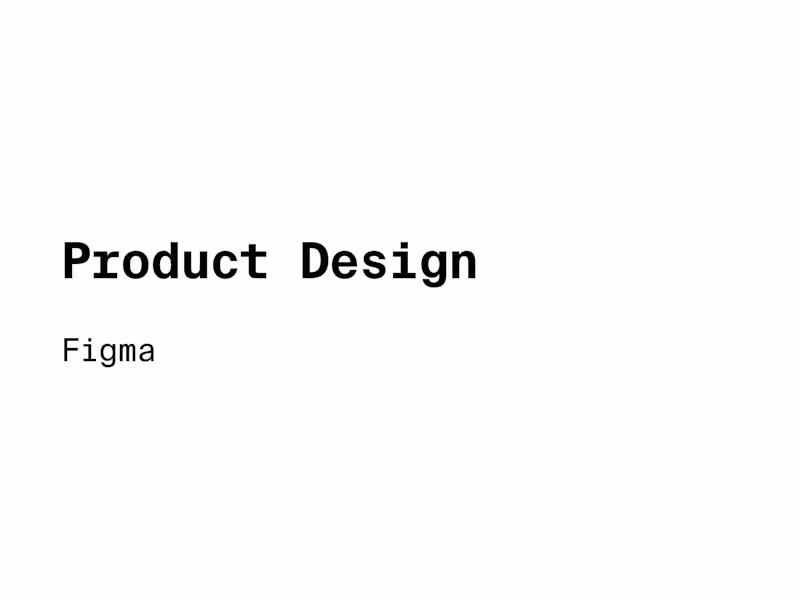 Cover image for Product Design Retainer