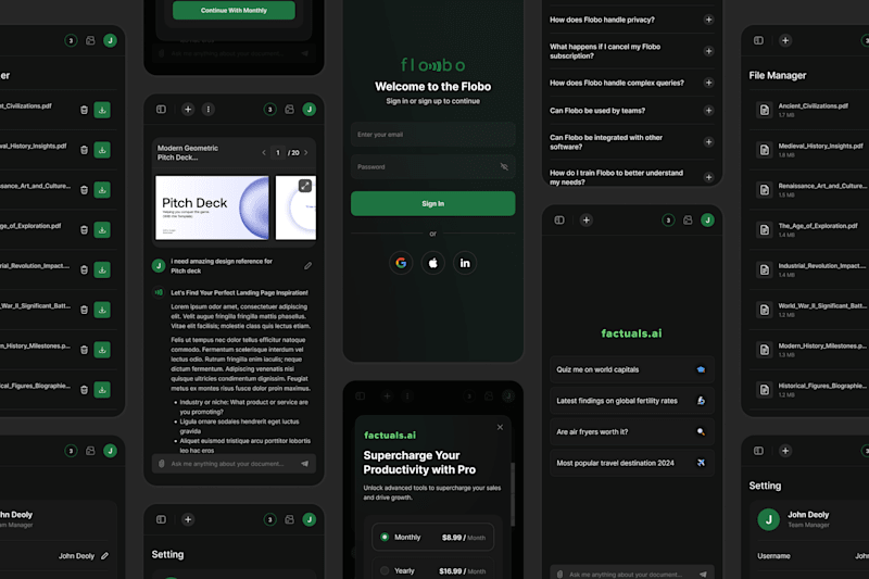 Cover image for Development of EcoLife and Flobo Mobile Apps