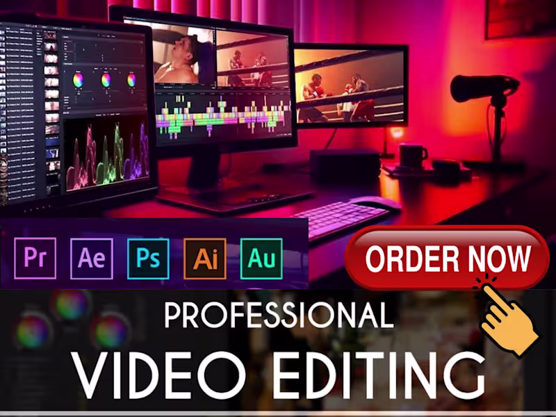 Cover image for Video edit | Youtube Video | Fb/Insta Reels | Tiktok | Ad Video 