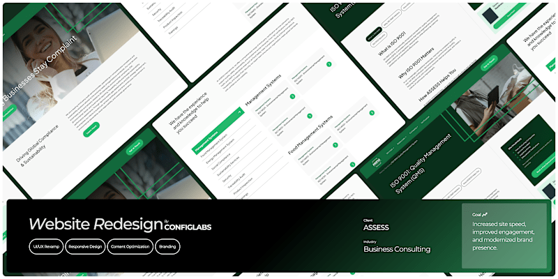 Cover image for Assess Website Redesign & Development