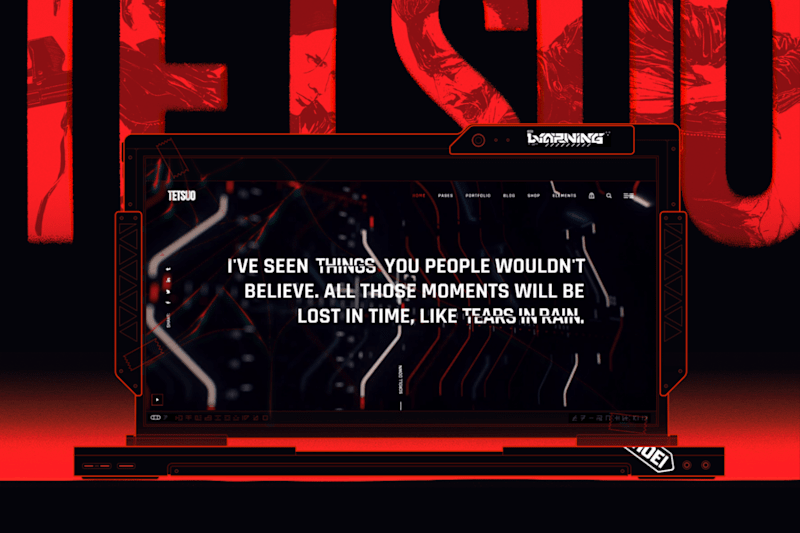 Cover image for Tetsuo - Cyberpunk WP Theme