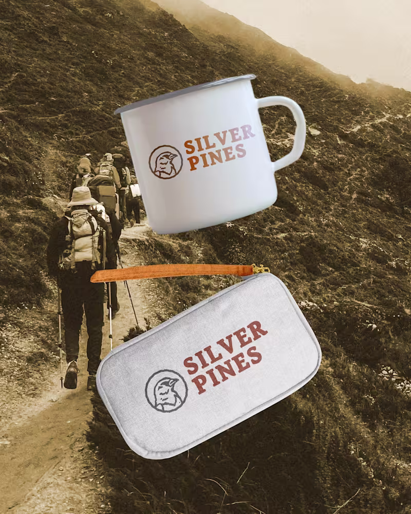 Cover image for Silver Pines Logo Work