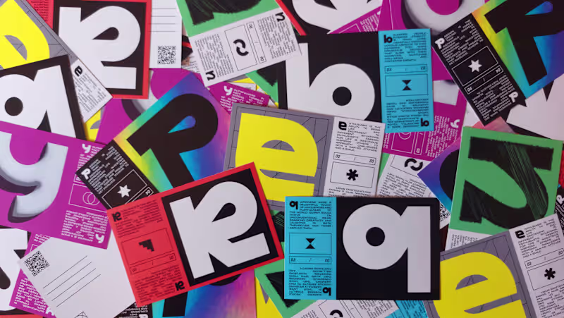 Cover image for Geometric Letter Postcards