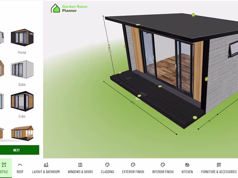 Cover image for 3D visualization of GardenHouse