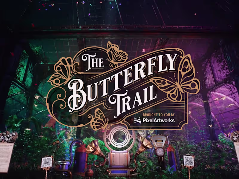 Cover image for The Butterfly Trail | World-First WebAR Experience