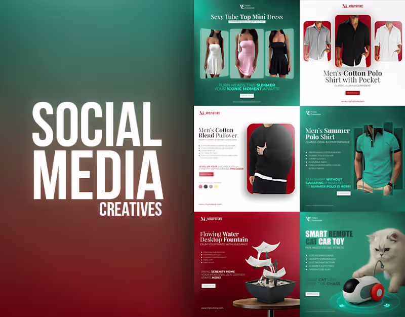 Cover image for social-media-post design-eCommerce-post-design