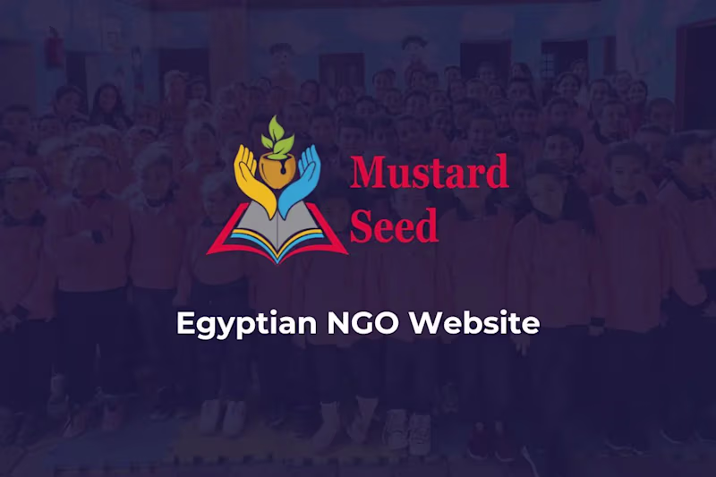 Cover image for Mustard Seed Project NGO – WordPress Website Development