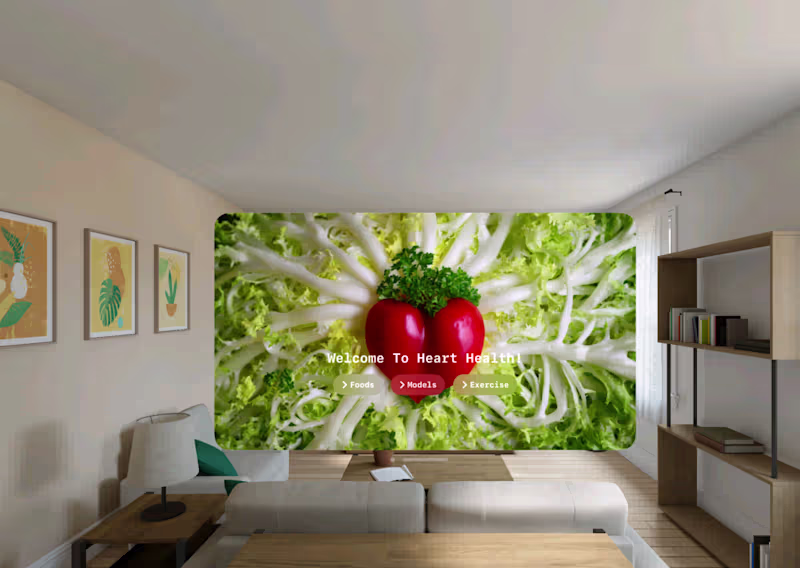 Cover image for Heart Health Project for Apple Vision Pro