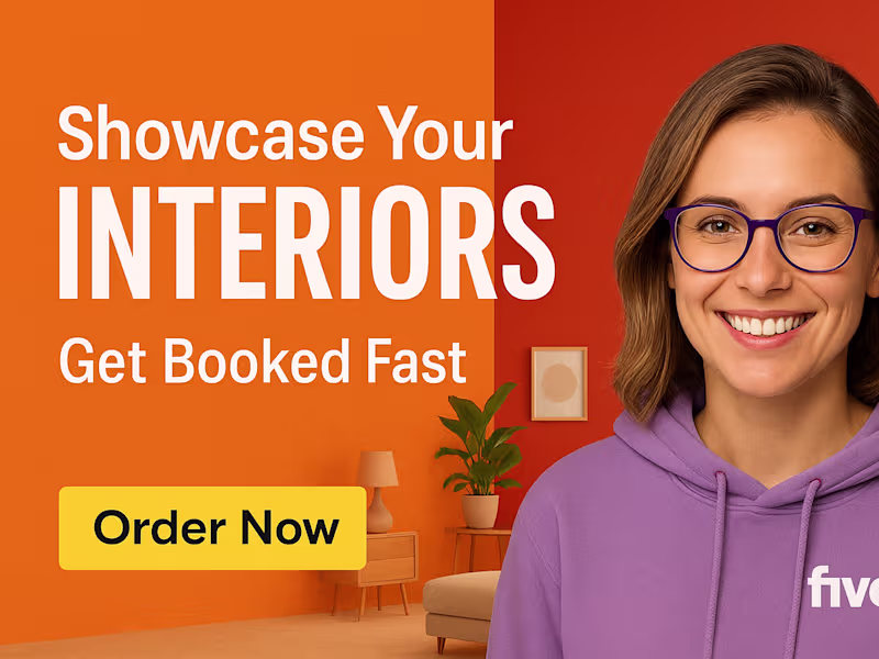 Cover image for Interior designer Wordpress website portfolio design
