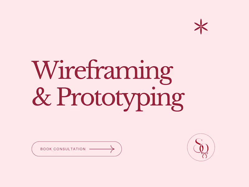 Cover image for Wireframing & Prototyping