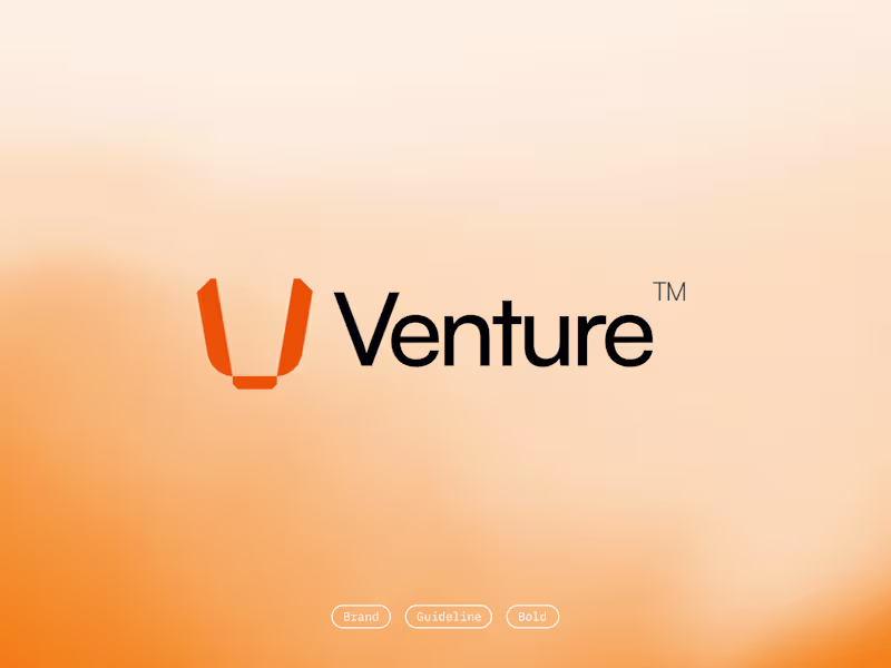 Cover image for Venture Brand Guidelines: Crafting a Bold Identity