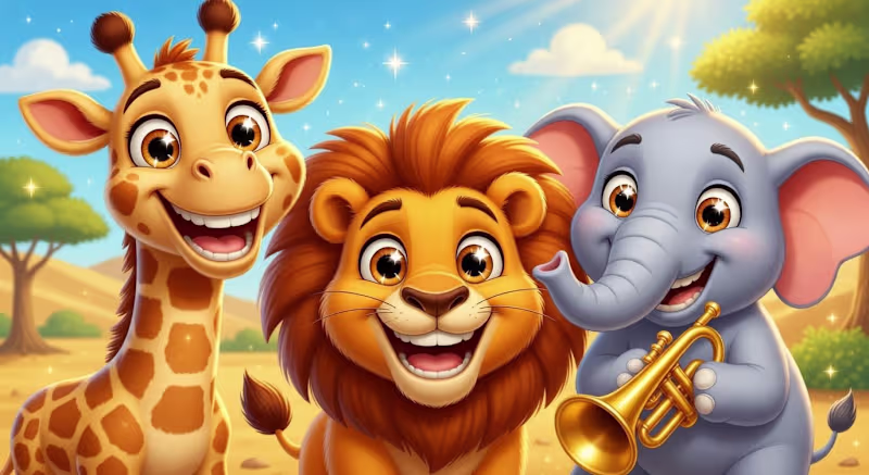 Cover image for 🎬 3D Animated Kids Content