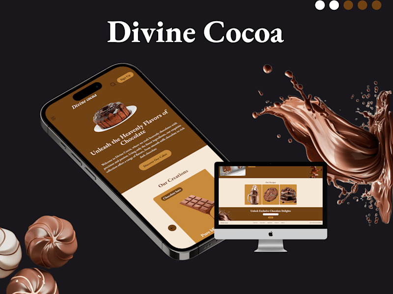 Cover image for "Divine Cocoa"  - Premium Diary Products
