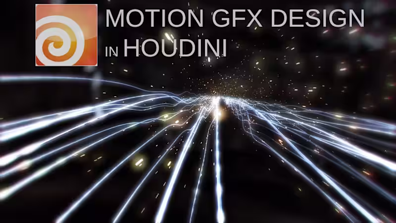 Cover image for Motion Design in Houdini