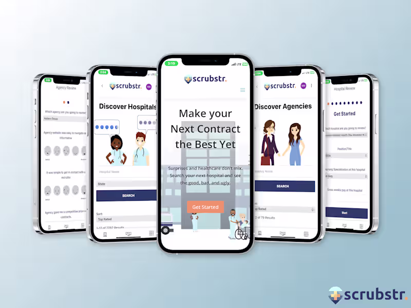 Cover image for Scrubstr - Find Your Next Contract