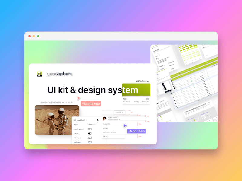 Cover image for UI kit & Design System