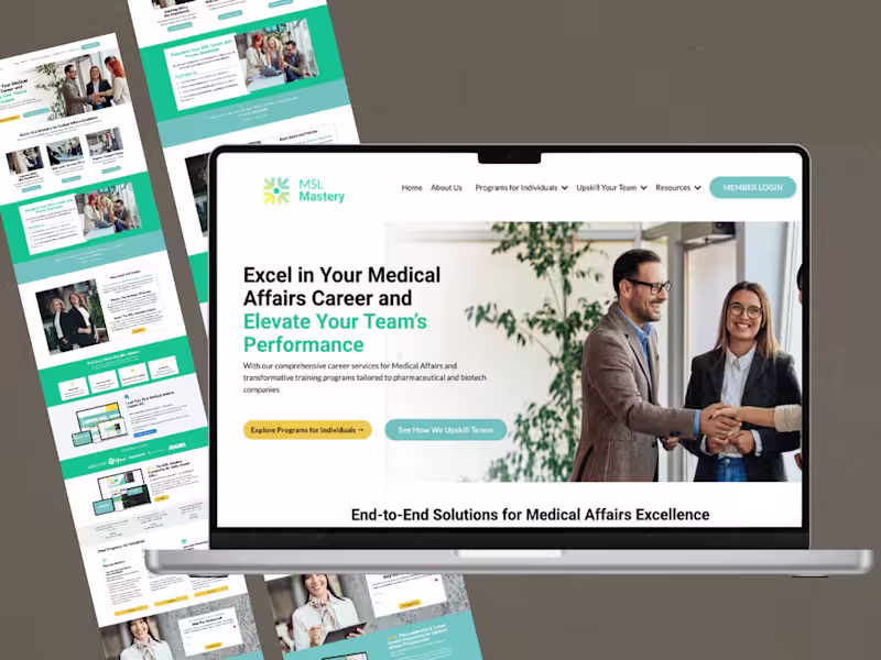 Cover image for Kajabi Website Revamp