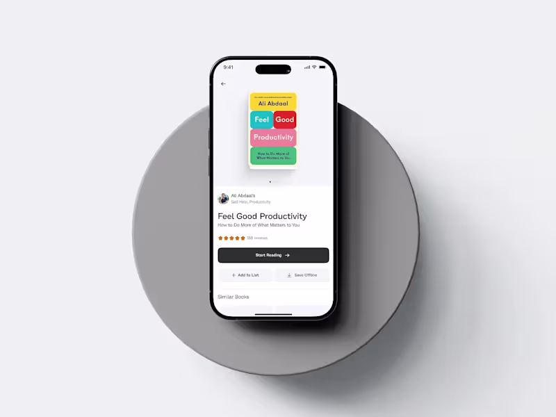 Cover image for Premium Mobile App UX/UI Design for iOS & Android