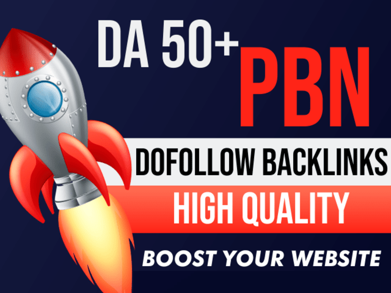 Cover image for Create High Quality DA 70 To 50+ PBNs Backlinks