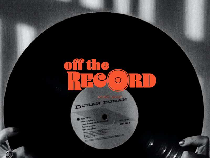 Cover image for Off the record - Music Shop Branding
