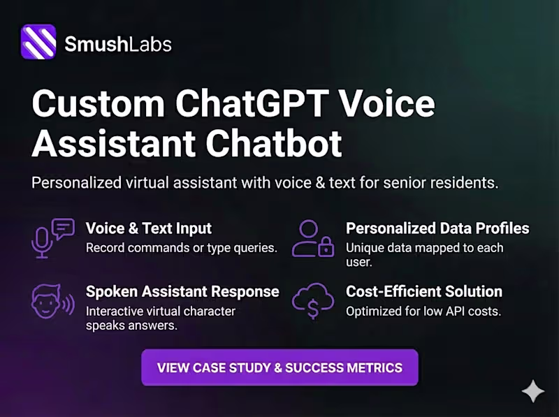 Cover image for Custom chatGPT voice assistant chatbot