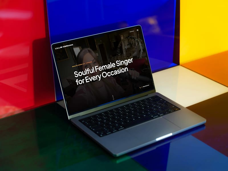 Cover image for Lillie Kerman Vocalist: Framer Website Development