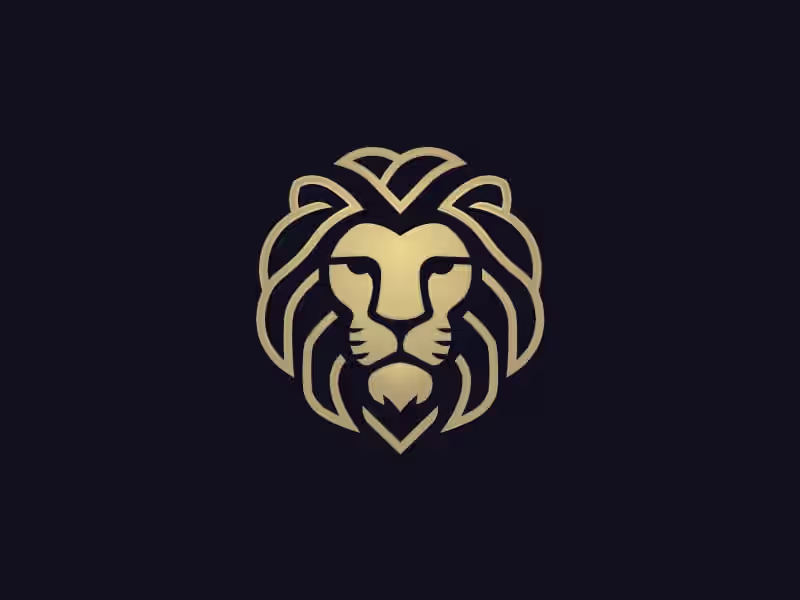 Cover image for Strong Lion head logo