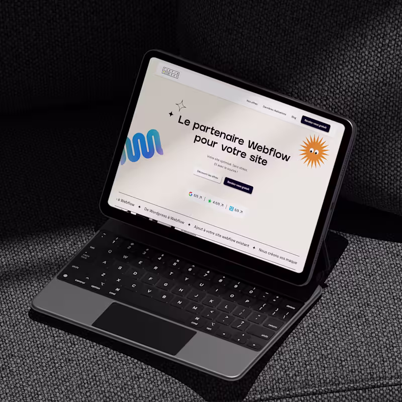 Cover image for A Figma to Webflow Project. Added a few animations. A Compan...