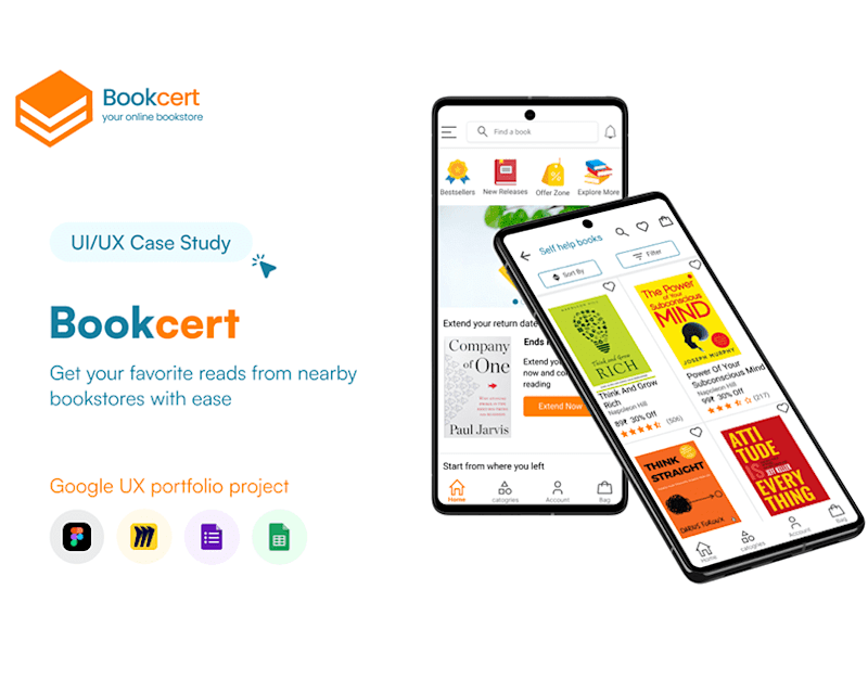 Cover image for Bookcert App - UI/UX Case Study