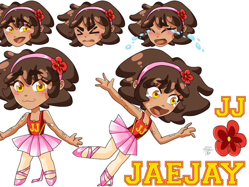 Cover image for Jaejay Cartoon Character Design 