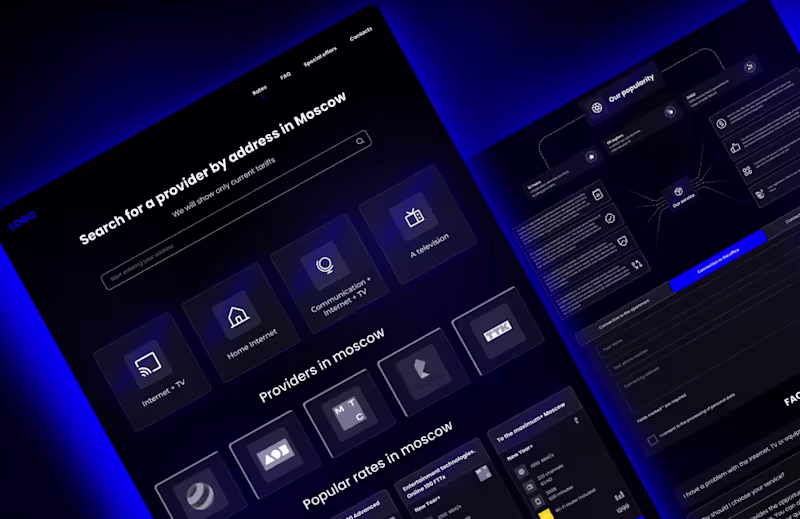 Cover image for UI/UX designer for a website