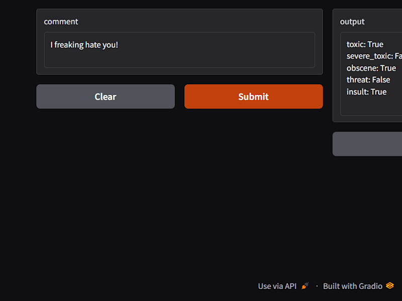 Cover image for Toxic Comment Classification with TensorFlow and Gradio
