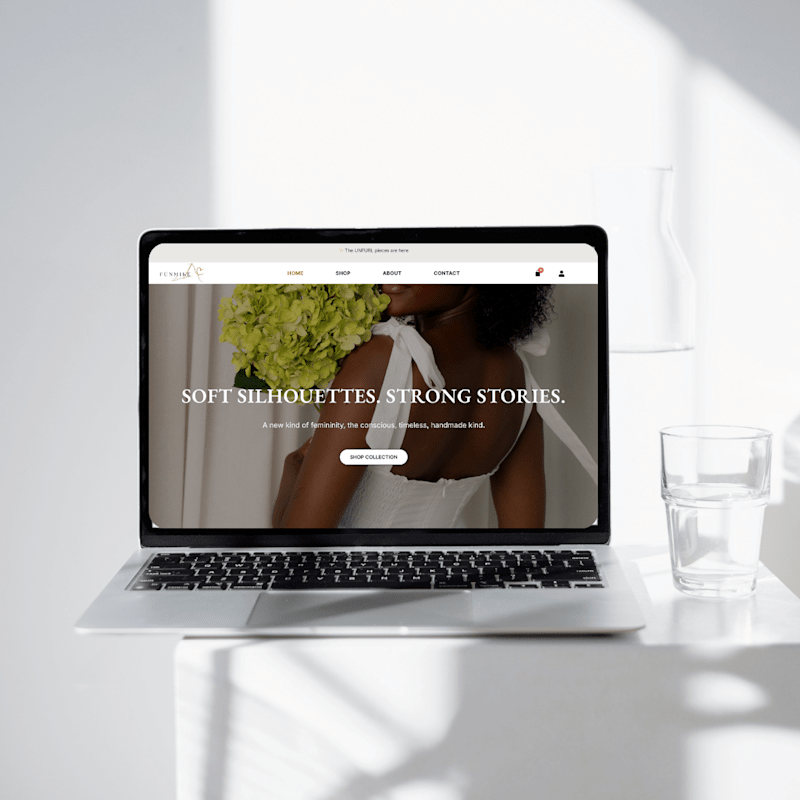 Cover image for Luxury e-commerce website for a fashion brand
